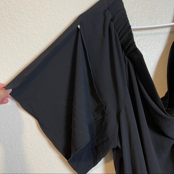 NWT City Chic Black Off Shoulder Jumpsuit - Picture 6 of 8